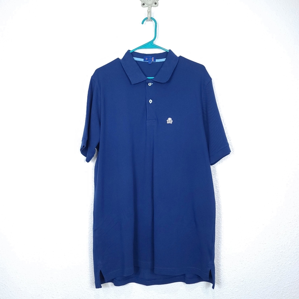 Stitch Golf Men's Navy Blue Polo Shirt